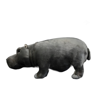 High Quality Realistic Hippo Stuffed Animal - Plushie Depot
