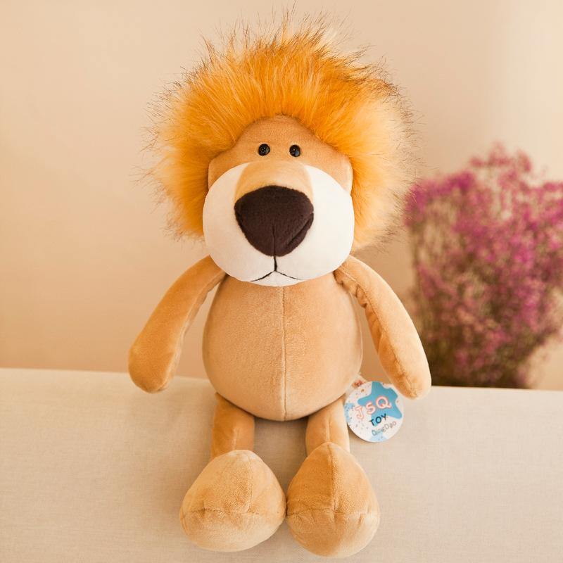 Jungle animal plush toys Lion 25cm Plushie Depot