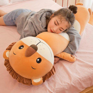 Long cylindrical pillow plush animal stuffed toy Plushie Depot