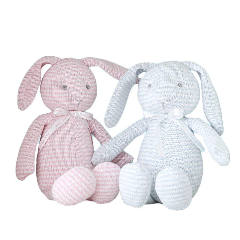 Knitted Baby Comfort Bunny Plushies Plushie Depot