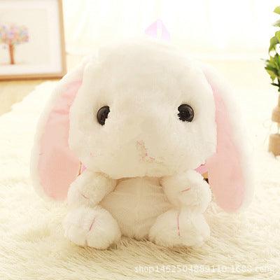 Lolita the Kawaii Bunny Rabbit for Kids white Stuffed Animals Plushie Depot