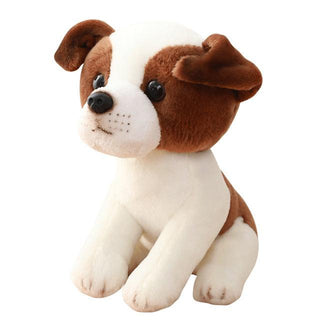 Mini Miniature Dog Plush Toy white Stuffed Toys - Plushie Depot