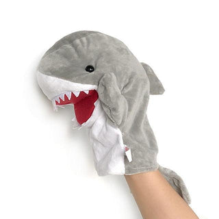 Educational Soft Animal Finger Puppets Shark Plushie Depot