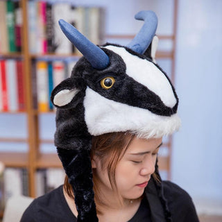 Soft and Funny Goat Plush Hats Plushie Depot