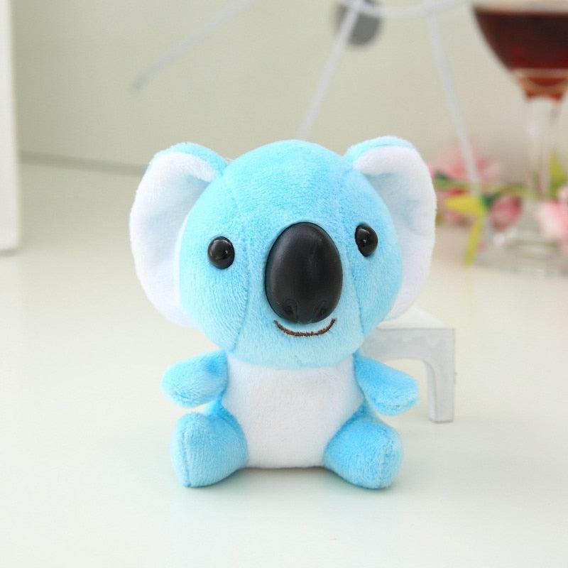 Cute Plush Koala Keychain Blue Keychains Plushie Depot