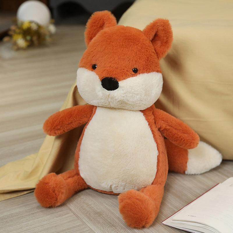 14" - 27.5" Classic Red Fox Plush Toy, Stuffed Animal Fox Stuffed Animals Plushie Depot
