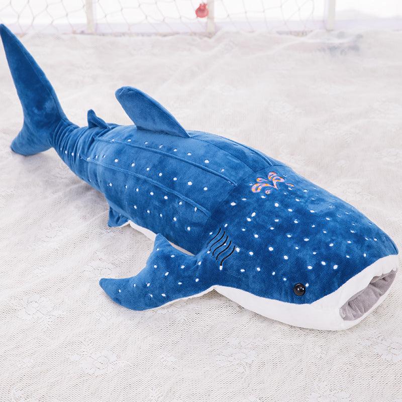 Giant Spotted Blue Whale Shark Soft Stuffed Plush Toy Q1pc - Plushie Depot