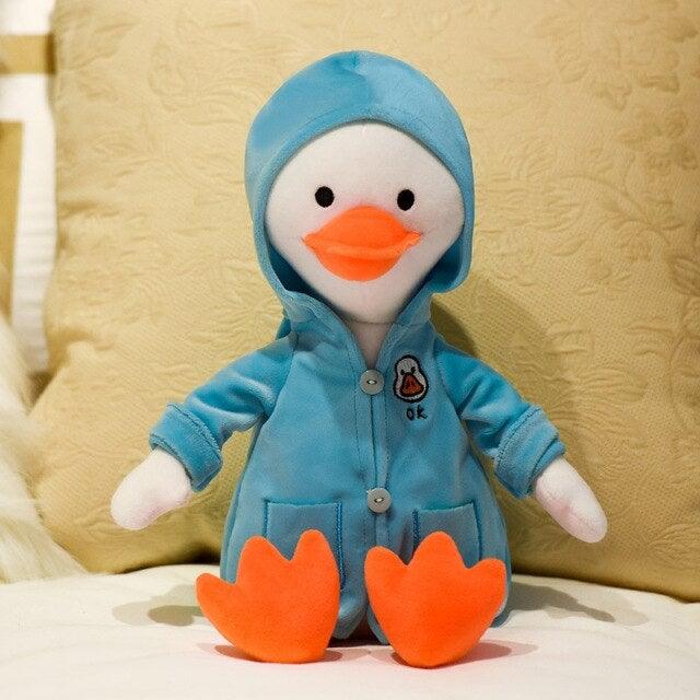 Duck With Removable Jacket 15” Type3 China Stuffed Animals - Plushie Depot