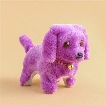 Talking Dog Electronic Plush Toy Purple Plushie Depot