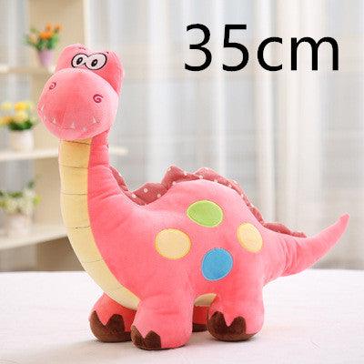 Children's Cartoon Doll Dinosaur Plush Toy Pink 35cm - Plushie Depot