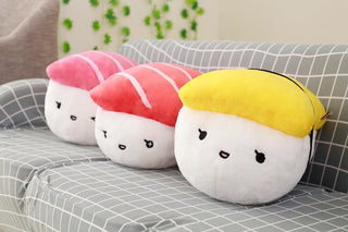 Sushi Rice Shape Stuffed Throw Pillow Cushion Toy Plushie Depot
