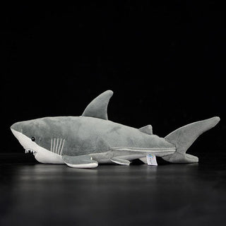 Great White Shark Soft Stuffed Plush Toy Q1pc - Plushie Depot