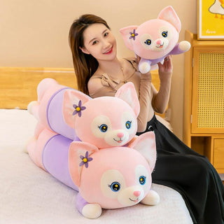 Cute Long Fox Plush Pillows Plushie Depot