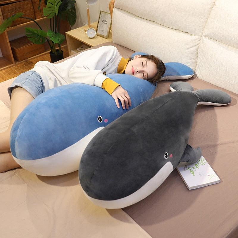 Super Kawaii Giant Whale Plush Toys Stuffed Animals Plushie Depot