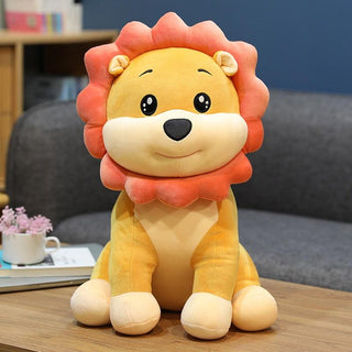 Cute Sunflower Lion Plush Toys Plushie Depot