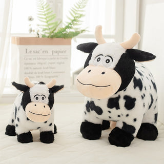 Happy Go Lucky Dairy Cow Plushie - Plushie Depot