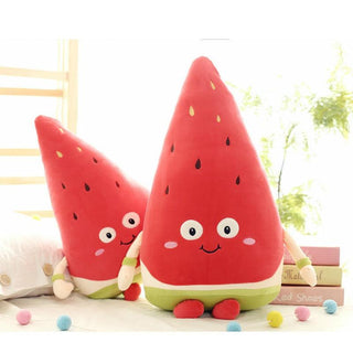 Kawaii Smiling Watermelon Plush Toy Plushie Depot
