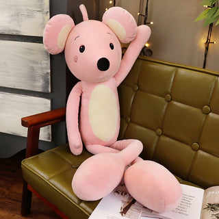 Giant Long Legged Mouse Plushies Pink Stuffed Animals - Plushie Depot