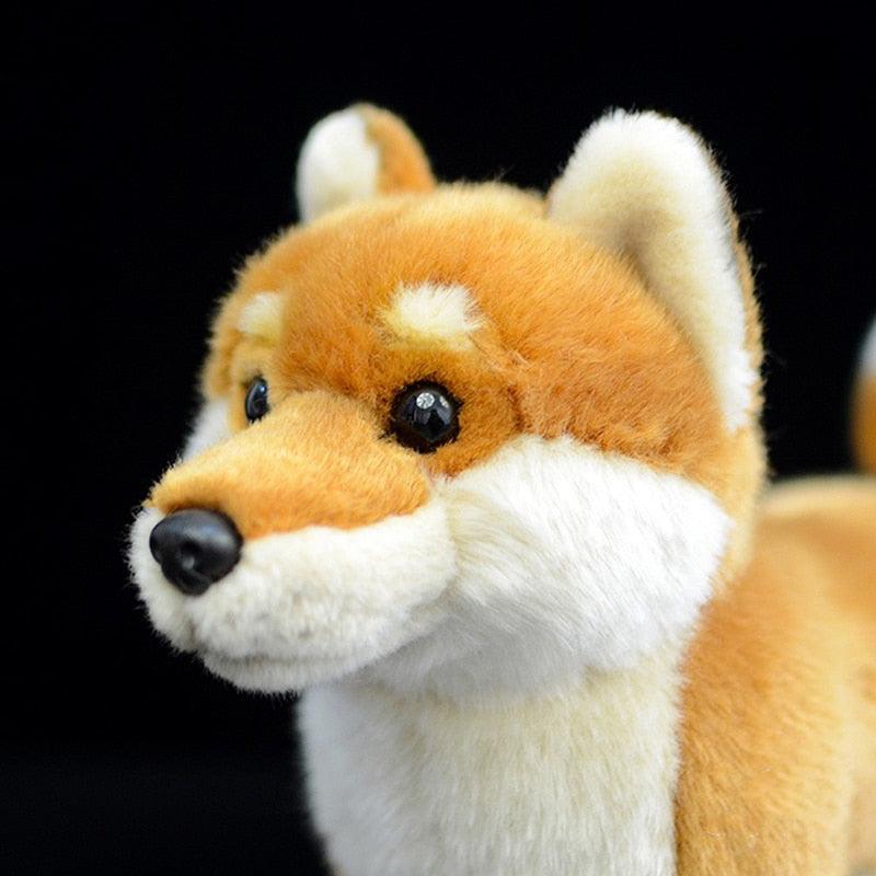 Adorable Lifelike Japanese Shiba Inu Plushie Stuffed Animals - Plushie Depot