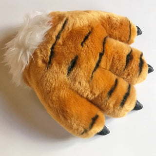 Cosplay Animal Claw Plushies Orange Stuffed Toys - Plushie Depot