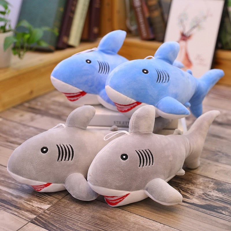 Tiny the Shark Plushie Stuffed Animals Plushie Depot