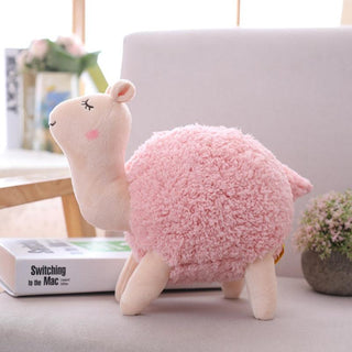 Super Kawaii Alpaca Baby Plush Toys Pink Plushie Depot