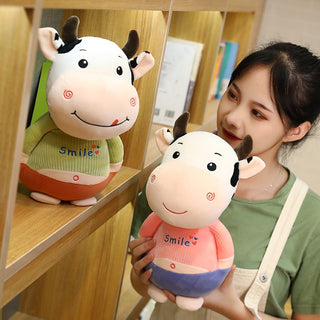 The Happy Smiling Cow Plushie Plushie Depot