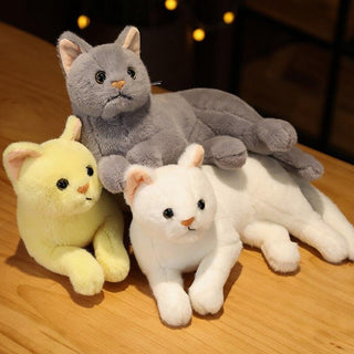 Kawaii Realistic Kitty Cat Plushies Stuffed Animals - Plushie Depot