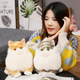 Adorable Fuzzy Mane Kitty Cat Stuffed Animals Plushie Depot