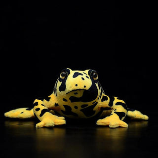 Realistic Yellow Poison Dart Frog Plush Toy Plushie Depot