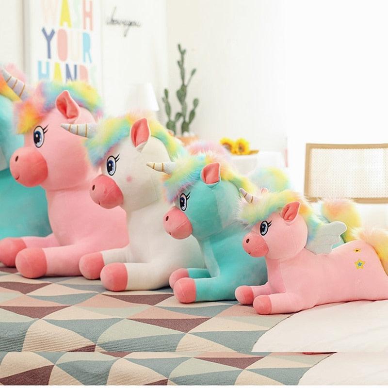 Adorable Colorful Unicorn Plushie Stuffed Animals Plushie Depot