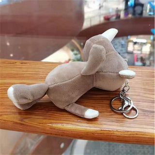 Super Cute Rhino Plush Keychains Plushie Depot