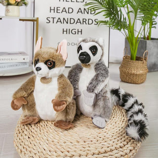 Cute Realistic Lemur Plush Toys Plushie Depot