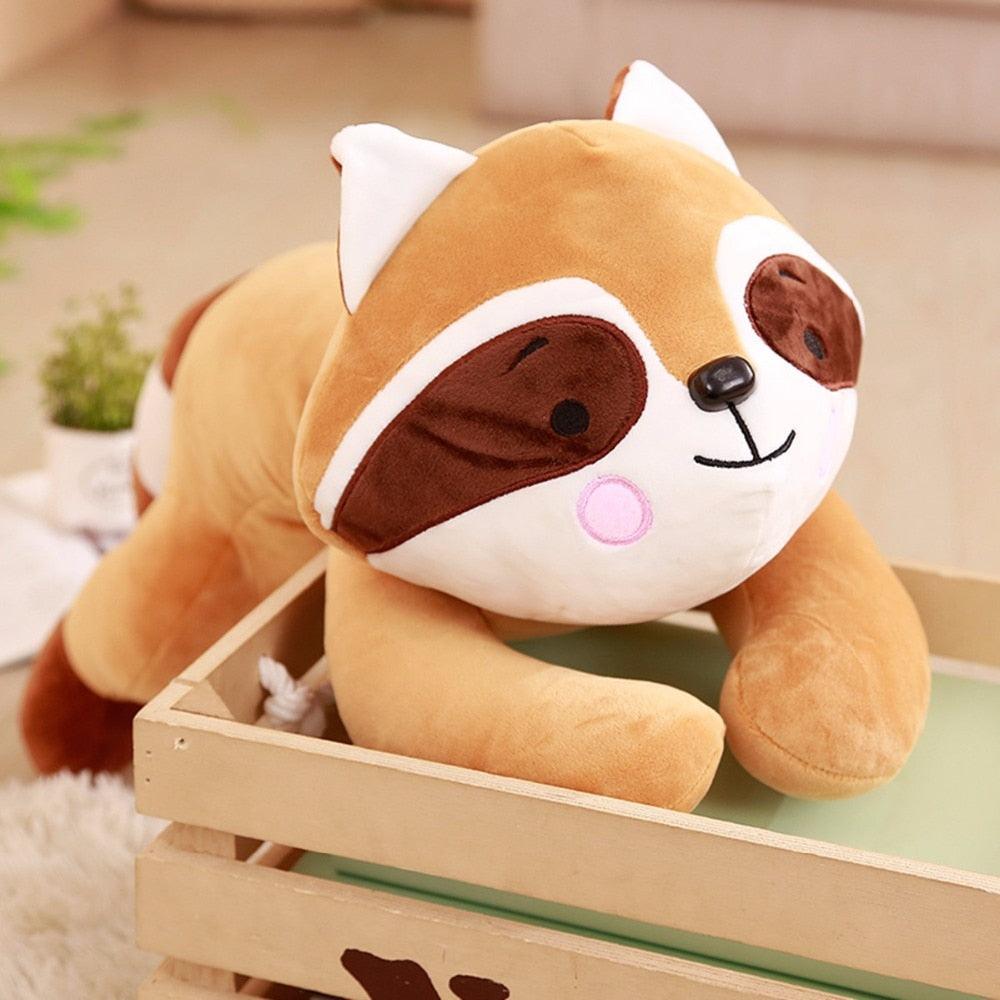 Super Kawaii Racoon Plush Toys Stuffed Animals Plushie Depot