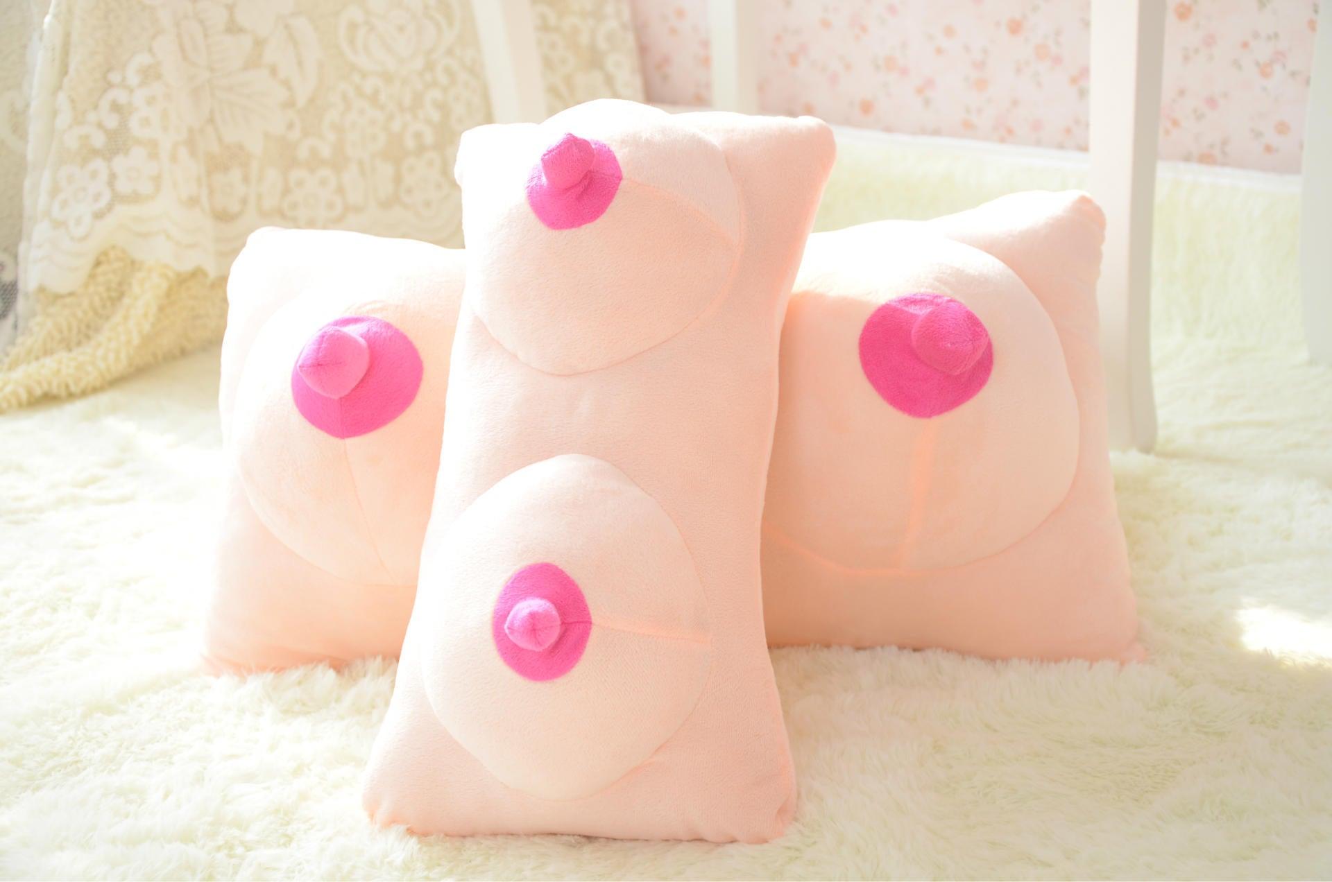 Funny Boobs Plush Toy Pillow Stuffed Toys Plushie Depot