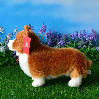 Cute Realistic Pembroke Welsh Corgi Plushie | Plushie Depot