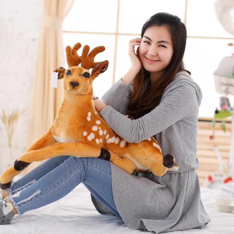 Giant Deer Plush Toy Stuffed Animals - Plushie Depot
