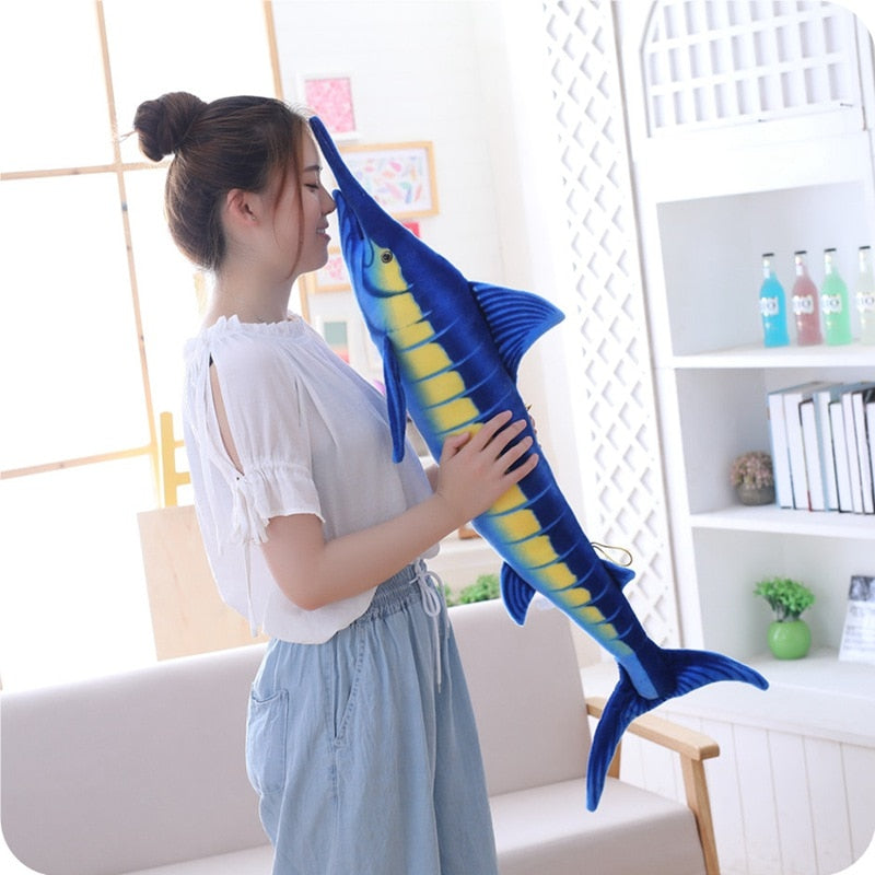 Giant Blue Marlin Plush Toy Stuffed Animals - Plushie Depot
