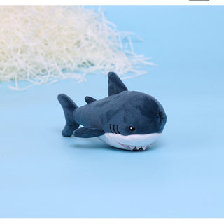 Cute Shark Plush Keychain Plushie Depot