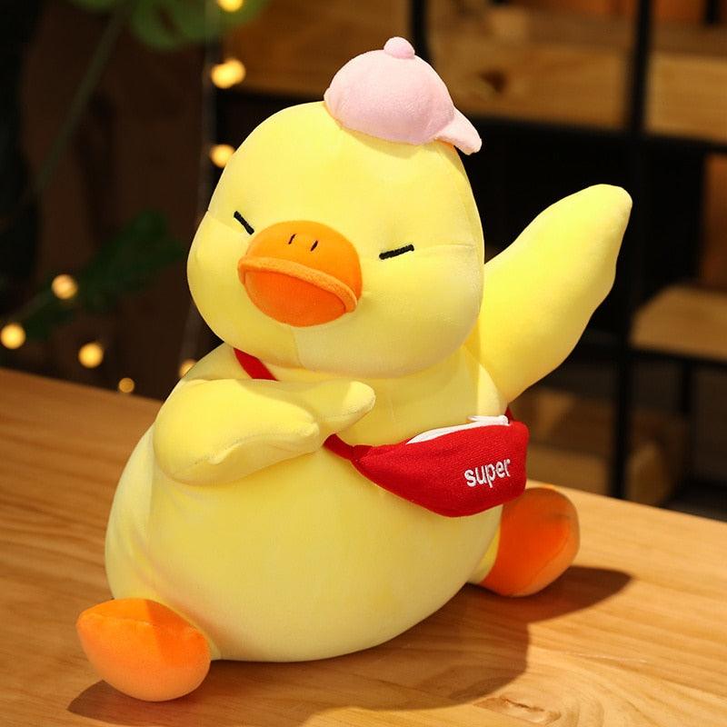 The Super Dapping Duck Meme Plush Toy Yellow Stuffed Animals Plushie Depot