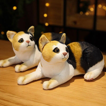 Kawaii Realistic Kitty Cat Plushies Stuffed Animals Plushie Depot