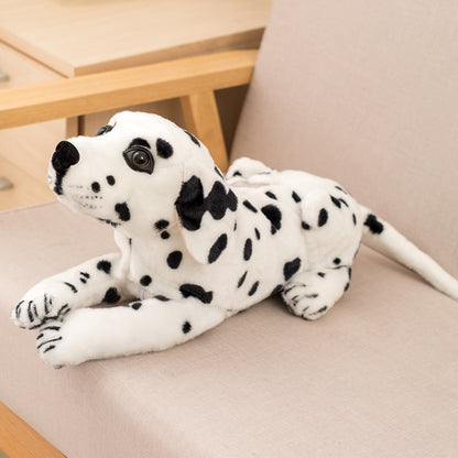 Cute Realistic Dalmation Puppy Plushie Stuffed Animals - Plushie Depot