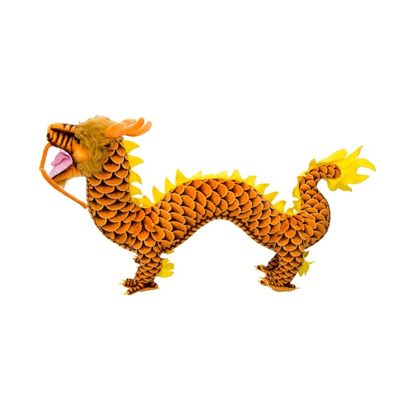 Ferocious Chinese Dragon Plush Toys Stuffed Animals - Plushie Depot