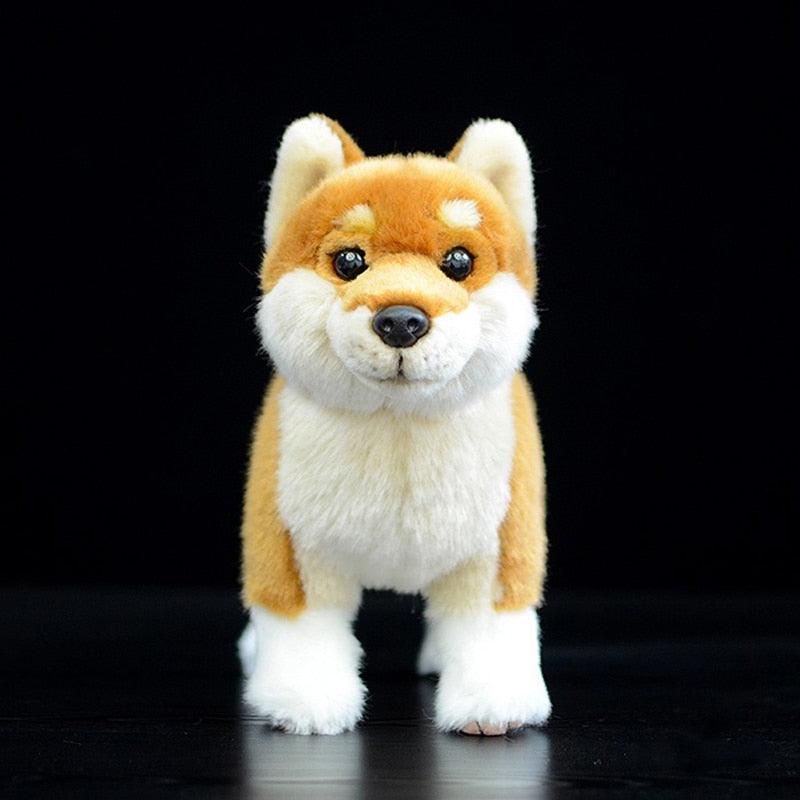 Adorable Lifelike Japanese Shiba Inu Plushie Stuffed Animals - Plushie Depot
