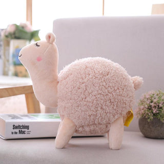 Super Kawaii Alpaca Baby Plush Toys Khaki Stuffed Animals - Plushie Depot