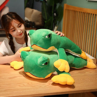 Realistic Green Tree Frog Plush Toys Plushie Depot