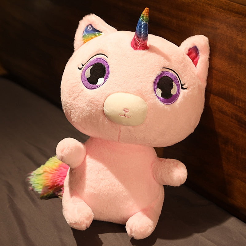 Super Cute Unicorn Kitty Cat Plushie Stuffed Animals Plushie Depot