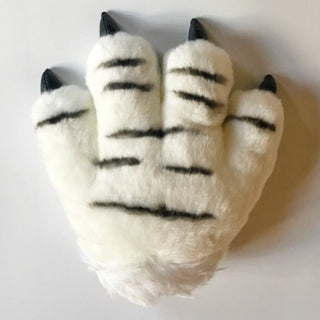 Cosplay Animal Claw Plushies White Stuffed Toys - Plushie Depot