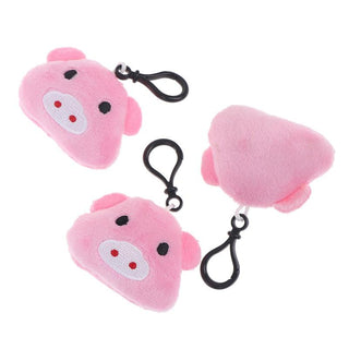 Plush Stuffed Mini Piggy Keychain Keychains - Plushie Depot