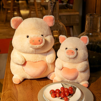 Squishy Love Heart Piggy Plushies Stuffed Animals - Plushie Depot